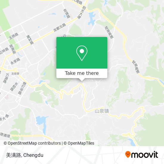 美满路 map