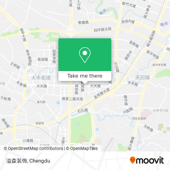 溢森装饰 map