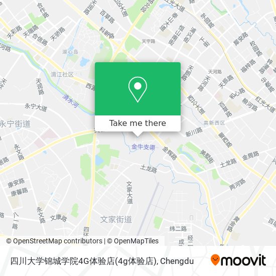 四川大学锦城学院4G体验店(4g体验店) map