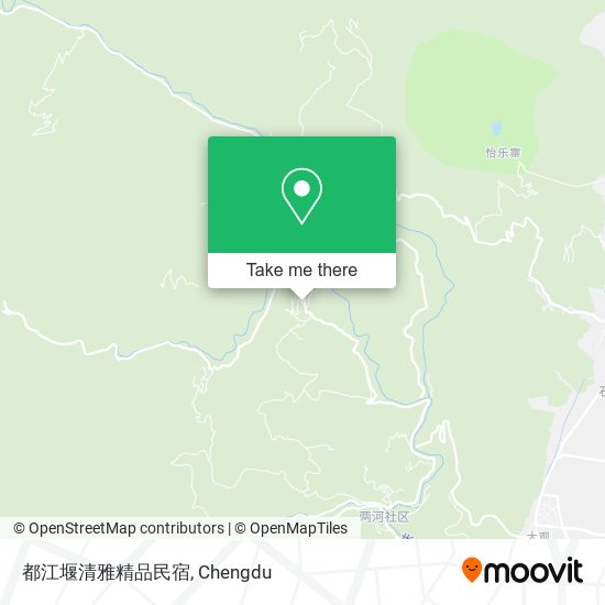 都江堰清雅精品民宿 map