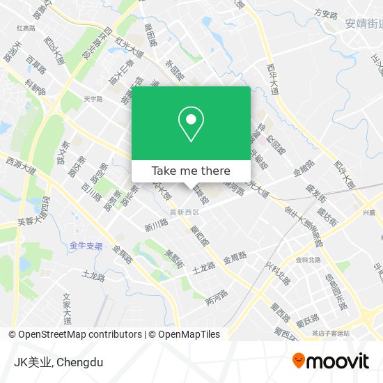 JK美业 map