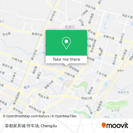 蓉都家具城-停车场 map
