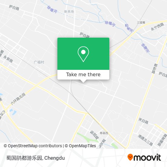 蜀国鹃都游乐园 map