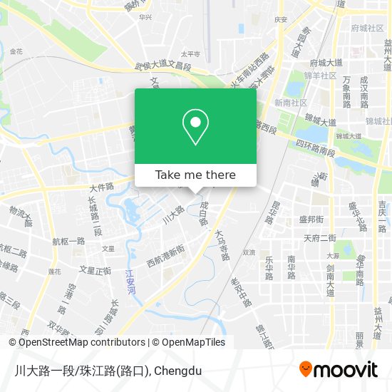川大路一段/珠江路(路口) map