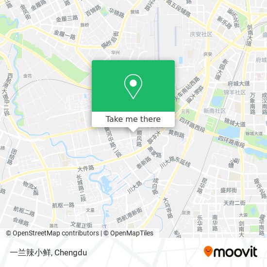 一兰辣小鲜 map
