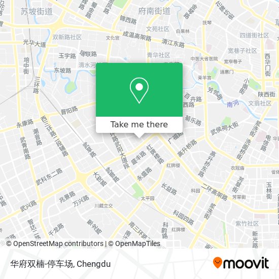 华府双楠-停车场 map