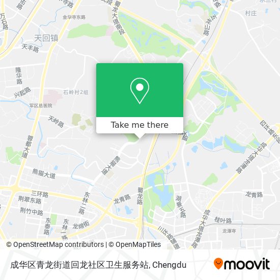 成华区青龙街道回龙社区卫生服务站 map