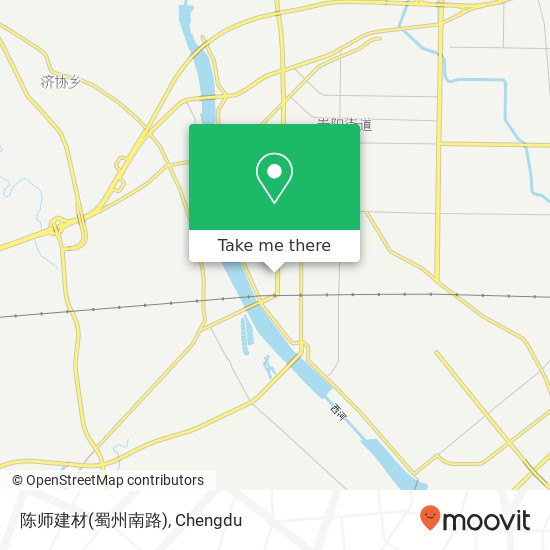 陈师建材(蜀州南路) map