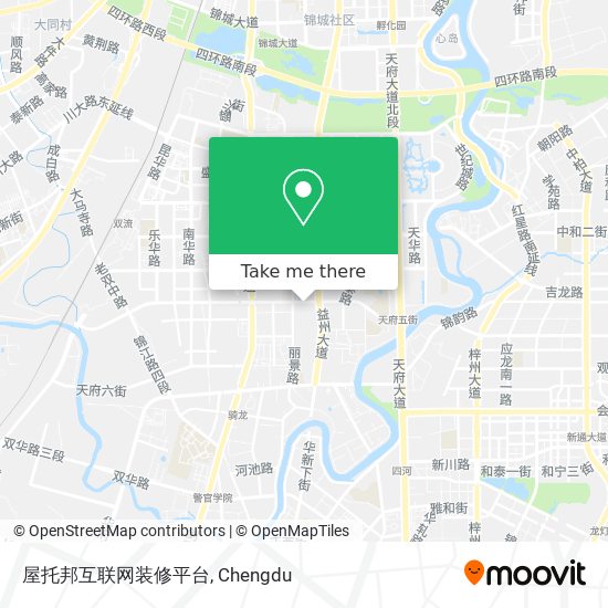 屋托邦互联网装修平台 map