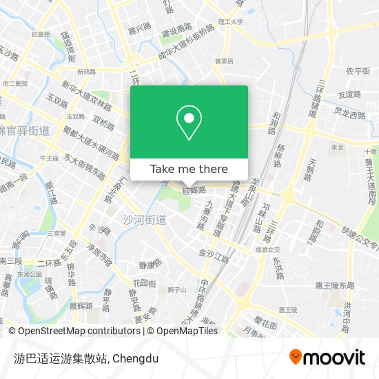 游巴适运游集散站 map