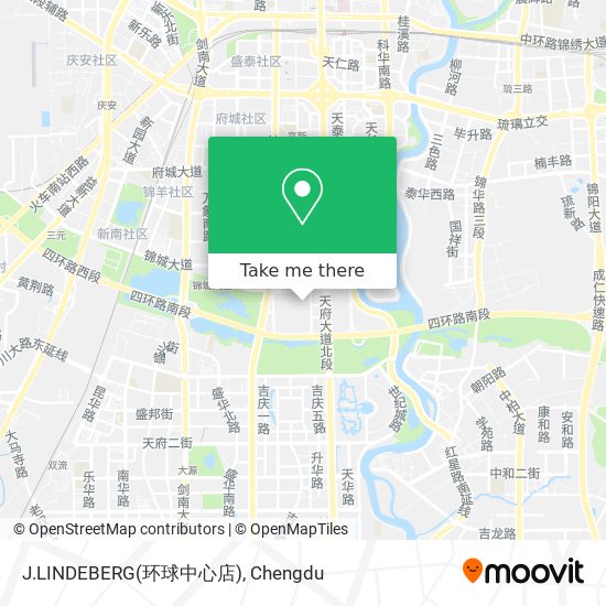 J.LINDEBERG(环球中心店) map