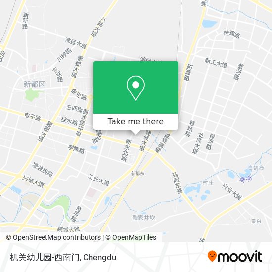 机关幼儿园-西南门 map