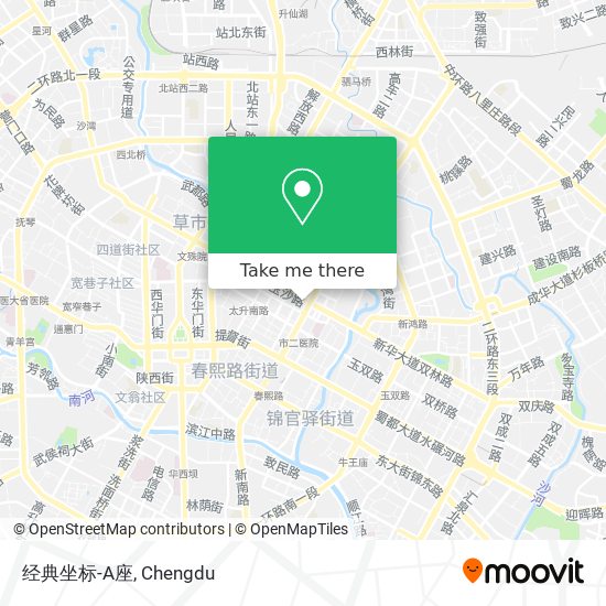 经典坐标-A座 map