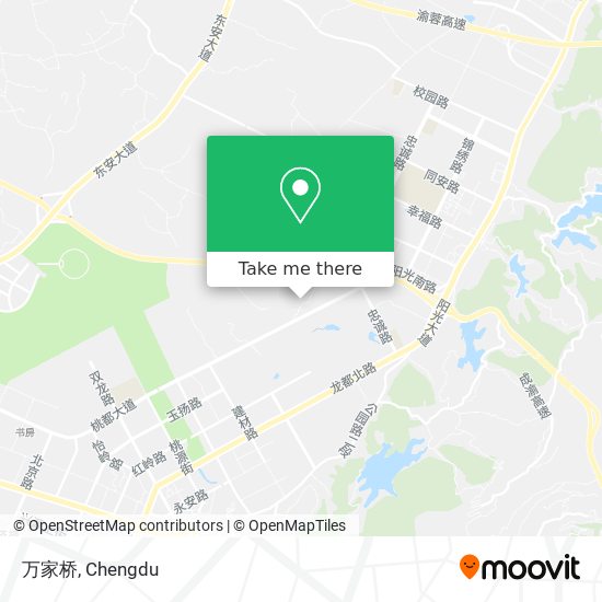 万家桥 map