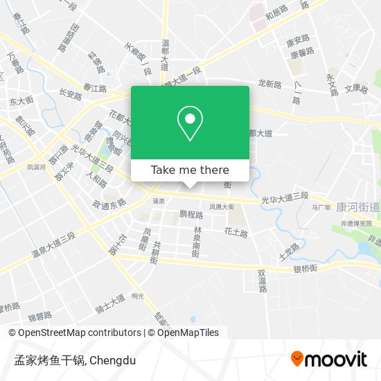 孟家烤鱼干锅 map