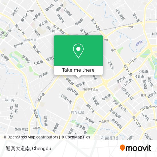 迎宾大道南 map