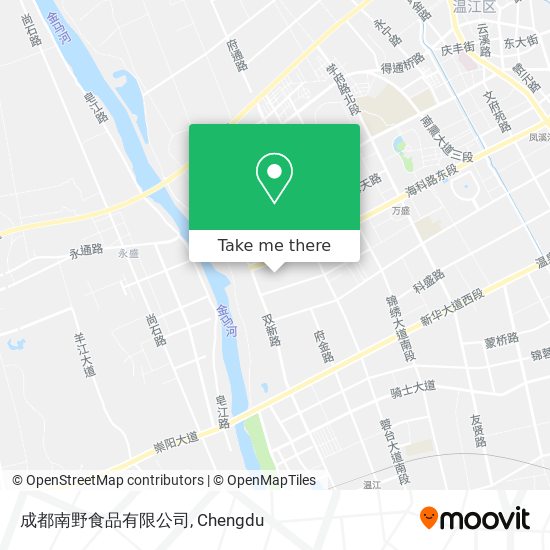成都南野食品有限公司 map