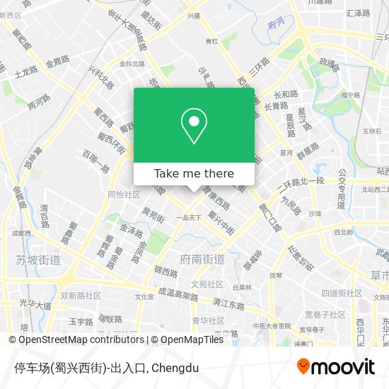 停车场(蜀兴西街)-出入口 map