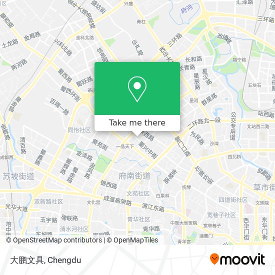 大鹏文具 map