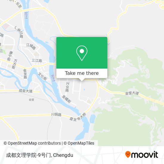 成都文理学院-9号门 map