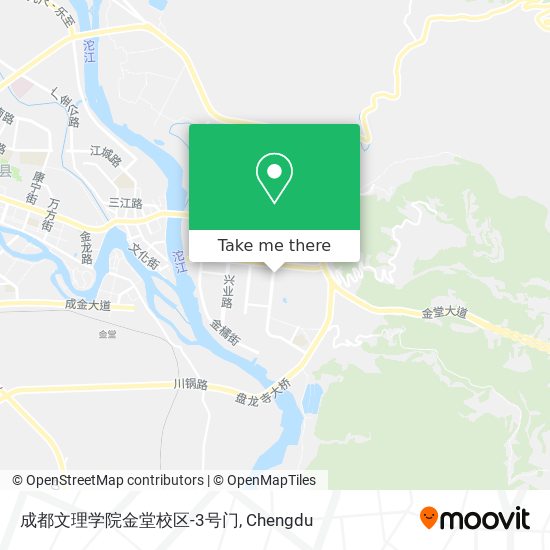成都文理学院金堂校区-3号门 map