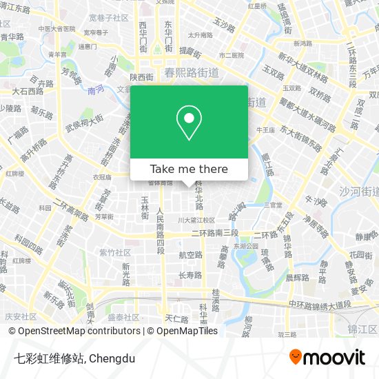 七彩虹维修站 map