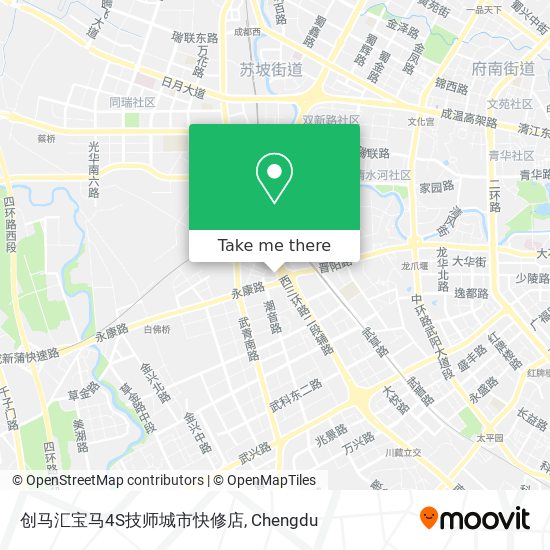 创马汇宝马4S技师城市快修店 map