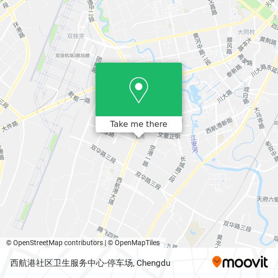 西航港社区卫生服务中心-停车场 map