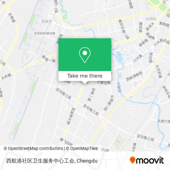 西航港社区卫生服务中心工会 map