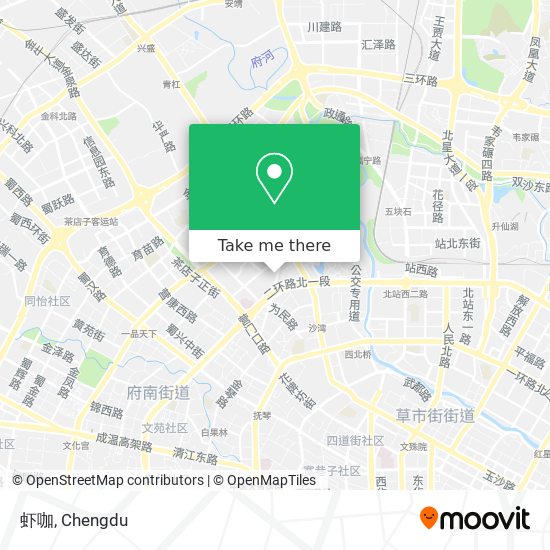 虾咖 map