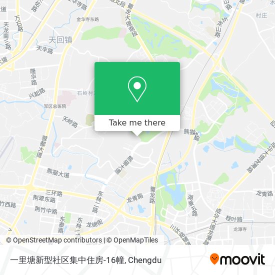 一里塘新型社区集中住房-16幢 map