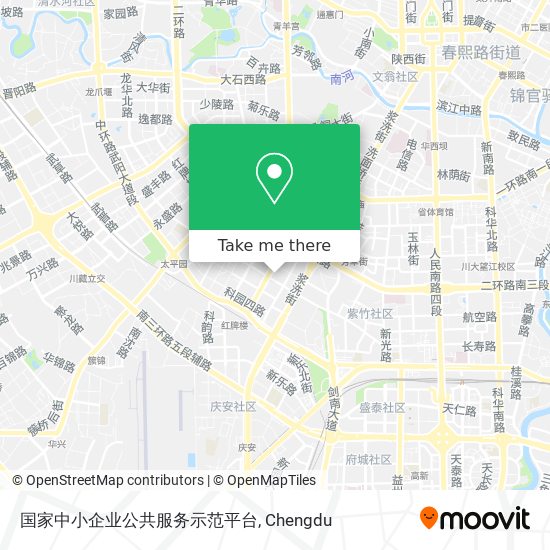 国家中小企业公共服务示范平台 map