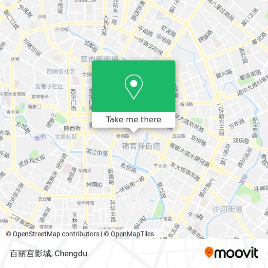 百丽宫影城 map