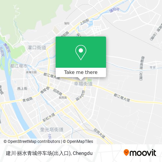 建川·丽水青城停车场(出入口) map