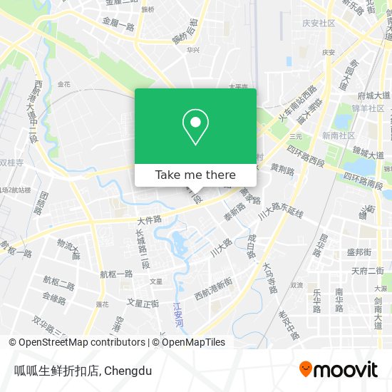 呱呱生鲜折扣店 map
