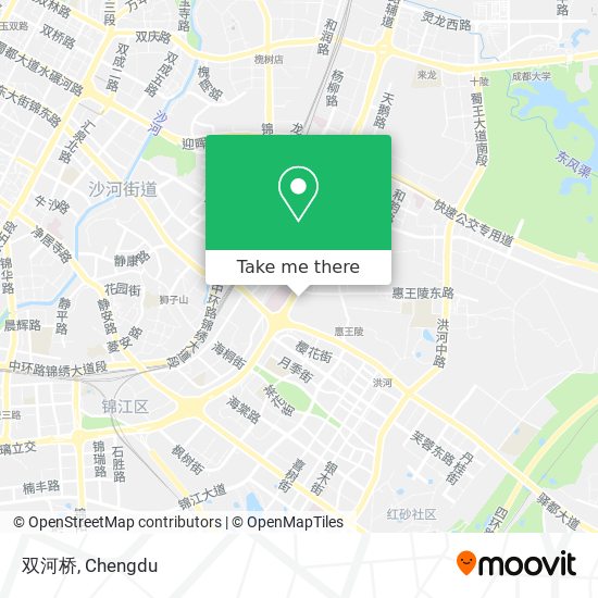 双河桥 map