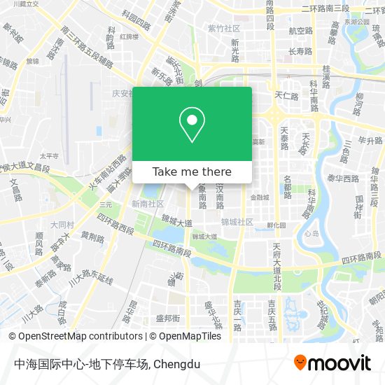 中海国际中心-地下停车场 map