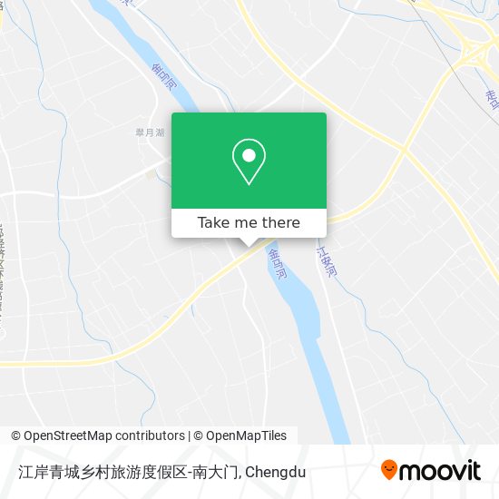 江岸青城乡村旅游度假区-南大门 map