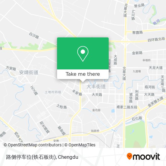路侧停车位(铁石板街) map
