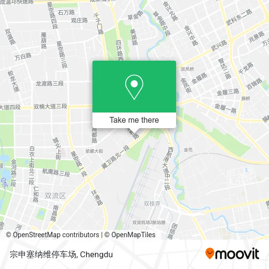 宗申塞纳维停车场 map