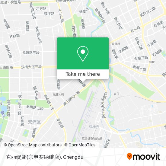 克丽缇娜(宗申赛纳维店) map