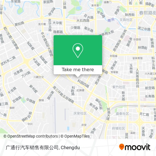 广通行汽车销售有限公司 map