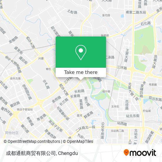 成都通航商贸有限公司 map