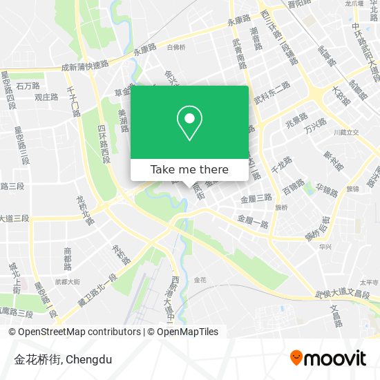 金花桥街 map