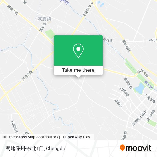 蜀地绿州-东北1门 map