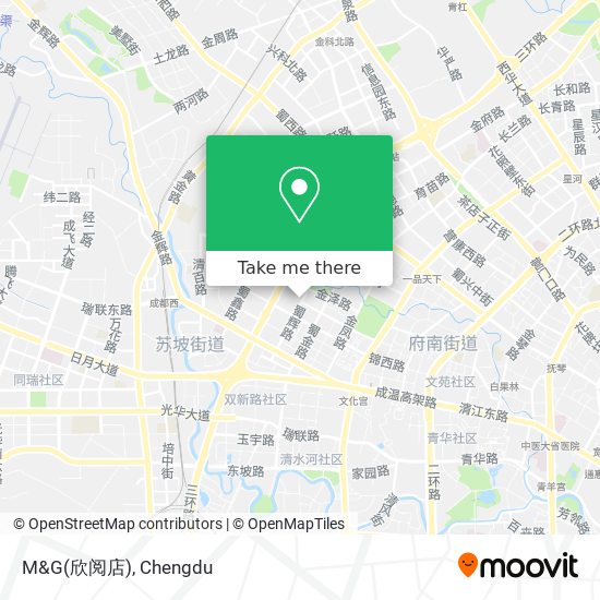 M&G(欣阅店) map