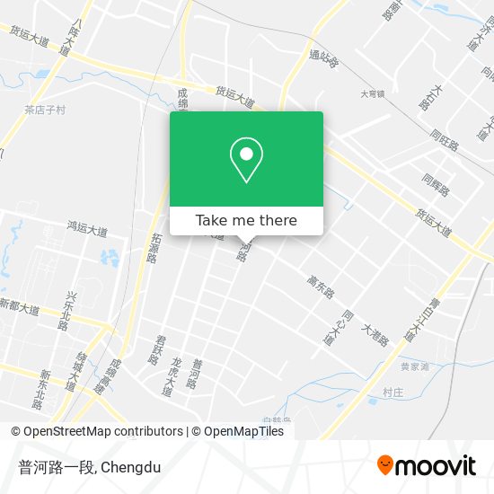 普河路一段 map