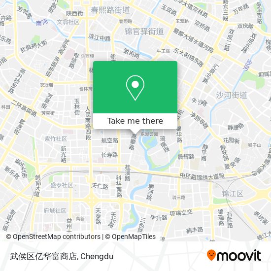 武侯区亿华富商店 map
