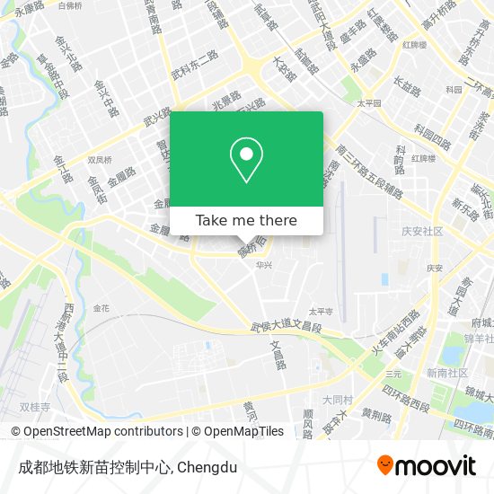 成都地铁新苗控制中心 map