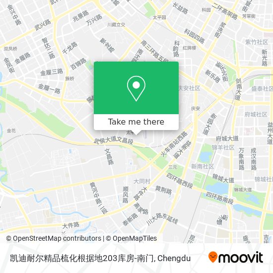 凯迪耐尔精品梳化根据地203库房-南门 map